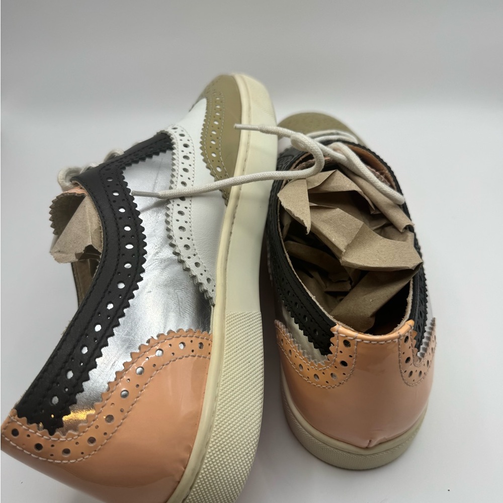 Christian Louboutin Golfito Wingtip Sneaker Multicolor US 9.5 Brogue - Picture 5 of 9